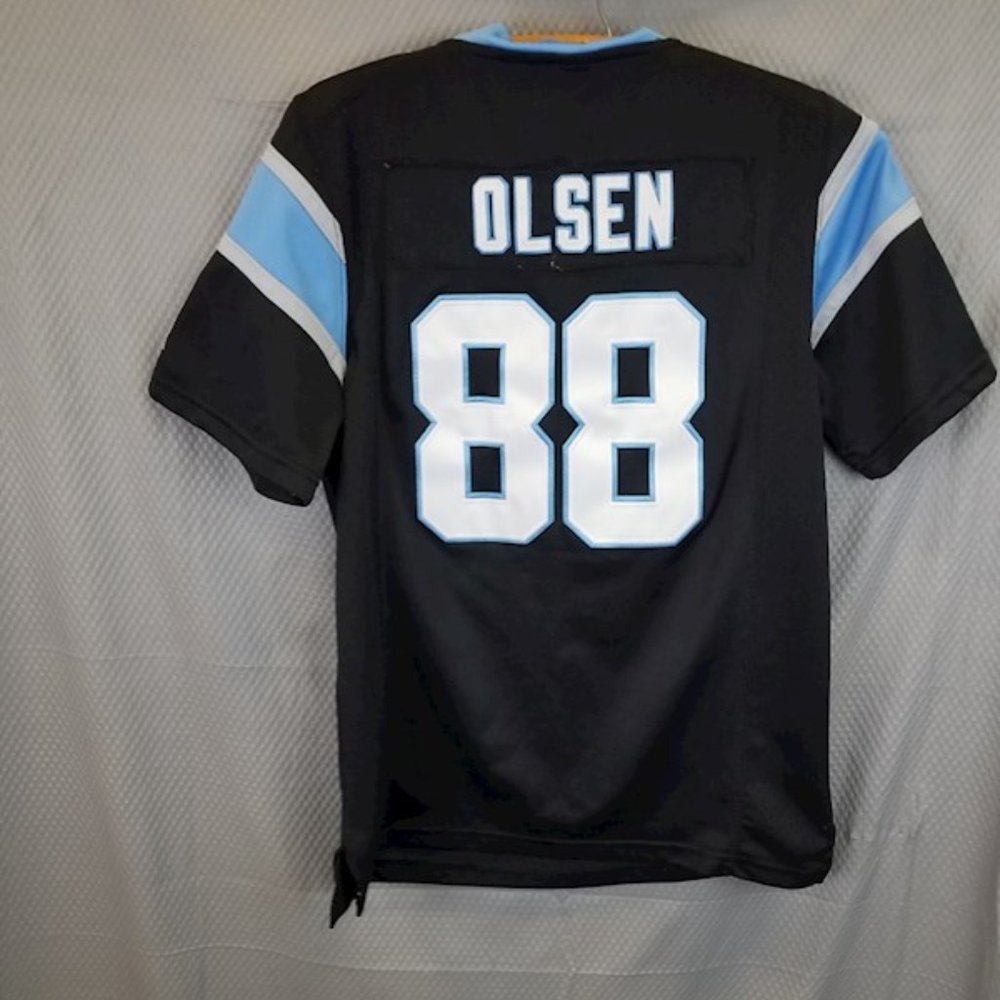 awesome Greg Olsen 88 Carolina Panthers Nike Jersey 88 nfl size medium on field